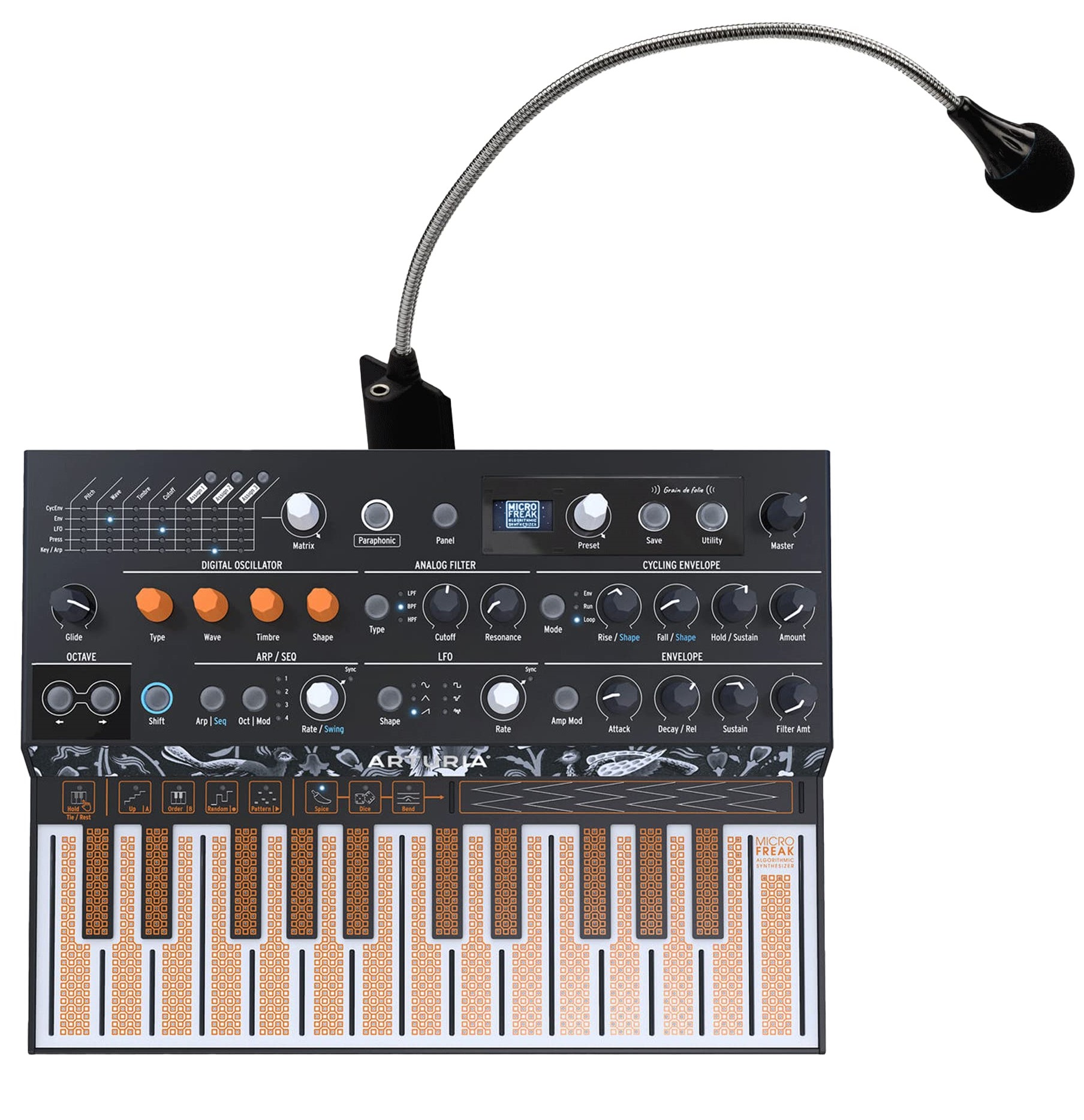 Arturia Microfreak Synthesizer Pakke - Arturia Synthesizer  - 3760033531397